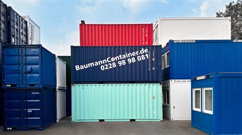 Sanit Rcontainer Dusche Baumann Container