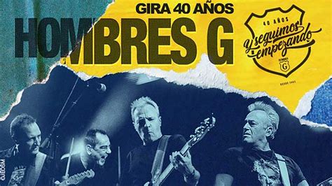 Concierto Hombres G 2024 Crin Mersey