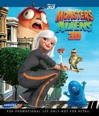 Monsters vs. Aliens 3D Blu-ray Release Date March 16, 2010 (Samsung 3D ...