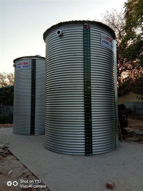 Modular Zincalume Industrial Water Tank At Rs Litre Zinc Aluminium