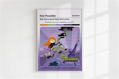 Kim Possible by Triposter Kim Possible Poster Disney Channel - Etsy