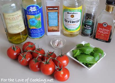 Roasted Tomato Vinaigrette For The Love Of Cooking