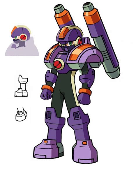 Napalm Soul Concept Characters And Art Mega Man Battle Network 5 Mega Man Mega Man Art