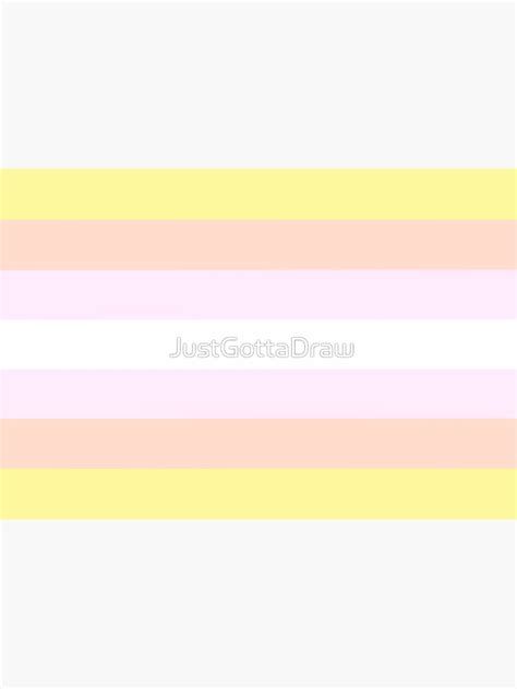 Pangender Pride Flag Sticker For Sale By Justgottadraw Redbubble