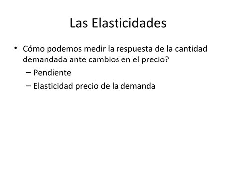 Elasticidad Cruzada Y Renta Ejercicios PPT