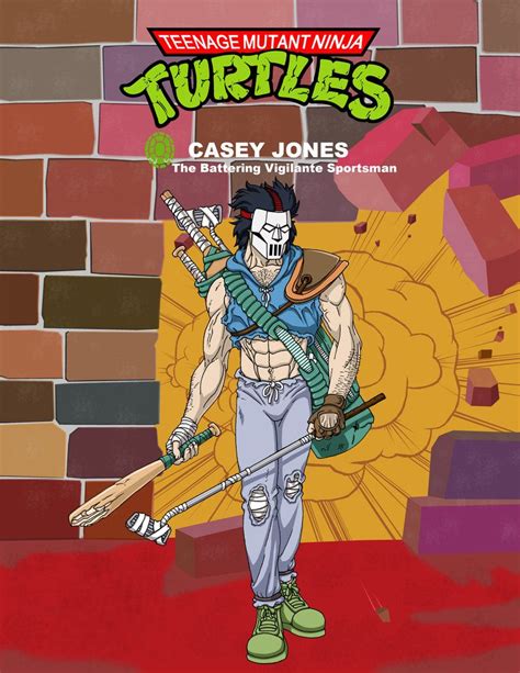 Casey Jones Teenage Mutant Ninja Turtles Art Teenage Mutant Ninja