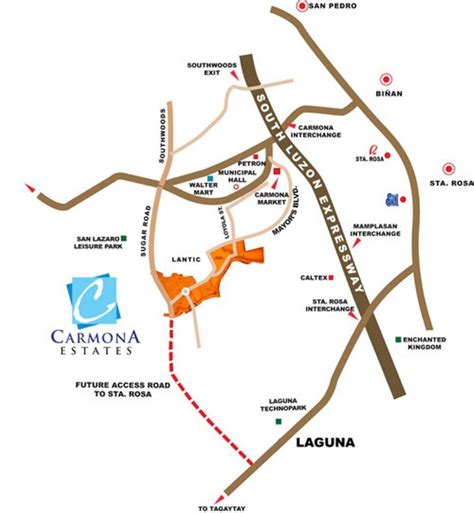 Vicinity Map Carmona Estates