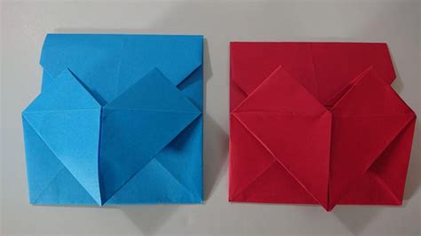 Como Hacer Una Carta Corazón De Papel Origami De Amor Muy Fácil