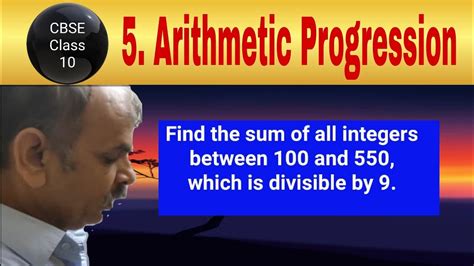 Find The Sum Of All Integers Between And Which Is Divisible By