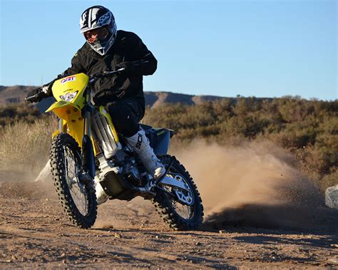 Suzuki Rmx Z First Riding Impression Dirt Bike Test