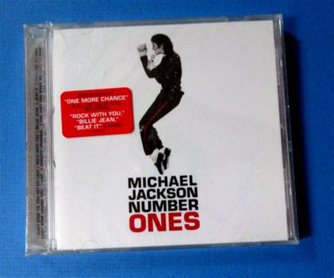 Michael Jackson Number Ones Cd New Sealed Ebay