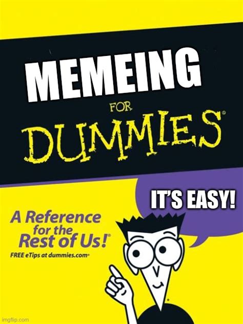 For Dummies Book Imgflip