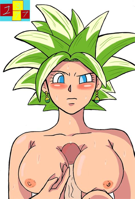 Rule 34 1girls 2377 Blonde Hair Breasts Dragon Ball Dragon Ball Super Fusion Green Hair Kefla