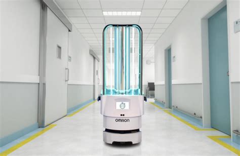 Omron Launches UVC Autonomous Disinfection Service Robot