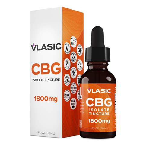 Cbg Isolate Tincture Vlasic Labs