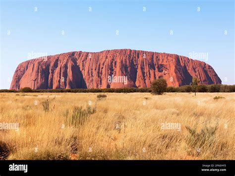 Uluru Ayers Rock Northern Territory Australia September 2018 This