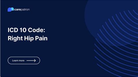 Right Hip Pain Icd 10 Cm Codes 2023