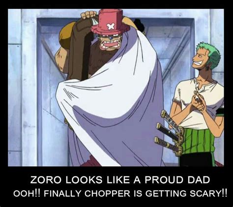 Zoro Looks Like A Proud Dad Ooh Finally Chopper Is Getting Scary