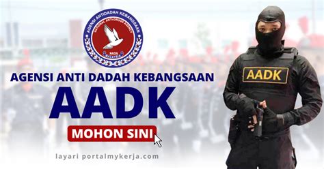 Jawatan Kosong Agensi Anti Dadah Kebangsaan AADK My Kerja