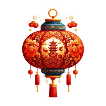 Lanterna Tradicional Chinesa PNG Ano Novo Chinês Lanterna Lanterna