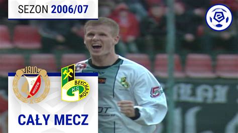 2 2 Widzew Łódź GKS Bełchatów CAŁY MECZ Ekstraklasa 2006 07