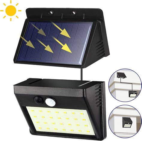 Solar Wall Light Led Solar Motion Sensor Light Separate Solar Panel