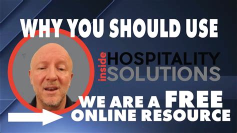 Who Should Be Using The FREE Inside Hospitality Solutions Membership