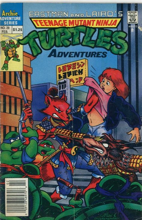 Teenage Mutant Turtles Adventures 29 Archie Comics 1992 VG Low Grade