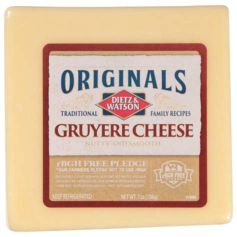 Dietz And Watson Cheese Gruyere Brookshire S