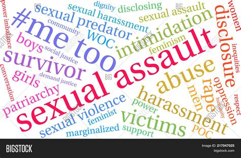 Sexual Assault Word Vector And Photo Free Trial Bigstock