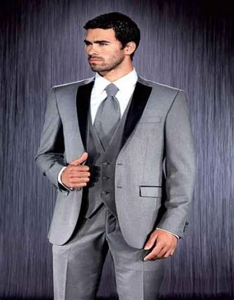 Venta Traje De Novio Gris Oxford En Stock