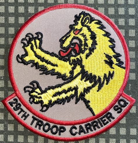 Usaf Th Troop Carrier Squadron Patch Decal Patch Co