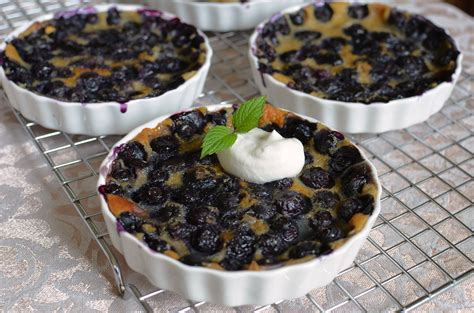 Mini Blueberry Clafoutis — Butteryum — A Tasty Little Food Blog