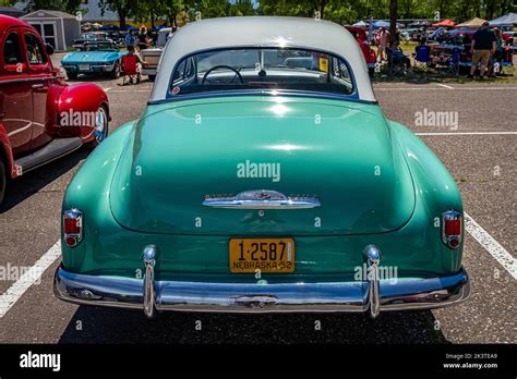 Falcon Heights MN June 18 2022 High Perspective Rear View Of A