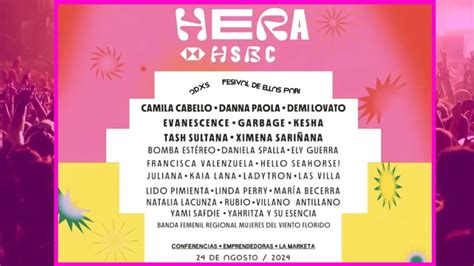 Confirman La Primera Edici N Del Festival Hera Conformado Solo Por