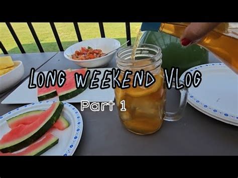 Long Weekend Vlog We Ate Out Balcony Making BBQ Canada Viral YouTube