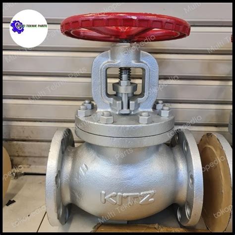 Jual Globe Valve Jis 10k 4 Inch Dn100 Fcd S Kitz Shopee Indonesia