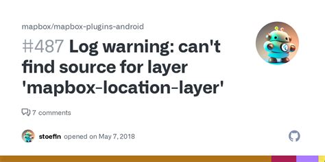 Log Warning Can T Find Source For Layer Mapbox Location Layer