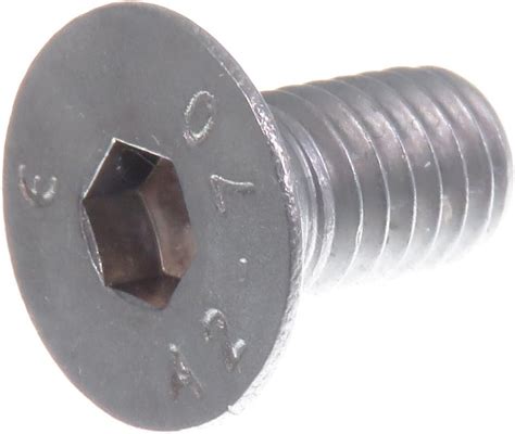 Vis à tête fraisée SECCARO M6 x 12 mm acier inoxydable V2A VA A2 DIN