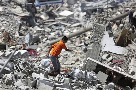 Silencio Y Devastación En Gaza En El Primer Día De Alto El Fuego De 72