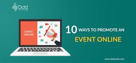 10 Best Ways To Promote An Event Online Eventpromotion