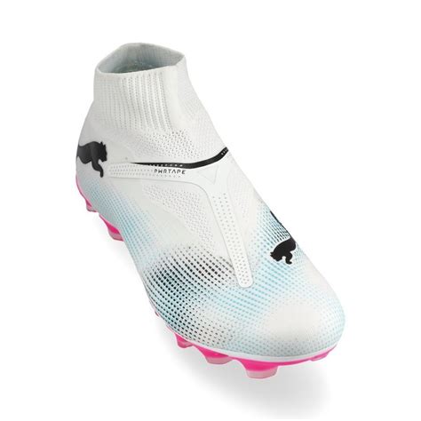 Puma Future Match Laceless Fg Ag Phenomenal Wit Zwart Poison Pink