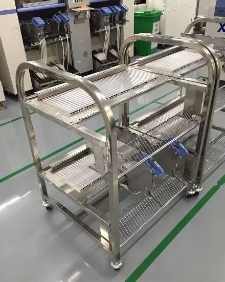 Smd Smt Reel Storage Shelving Trolley Smt Reel Cart