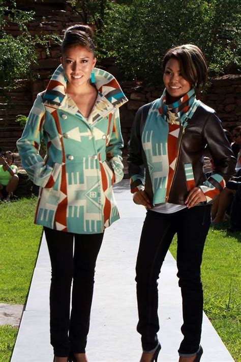 Coats Shayne Watson Designs Diné Native American Fashion