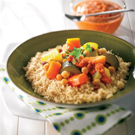 Couscous de légumes et pois chiches