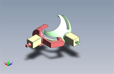 立体间歇机构 Solidworks 2013 模型图纸下载 懒石网