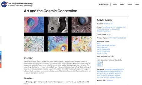 Art And The Cosmic Connection