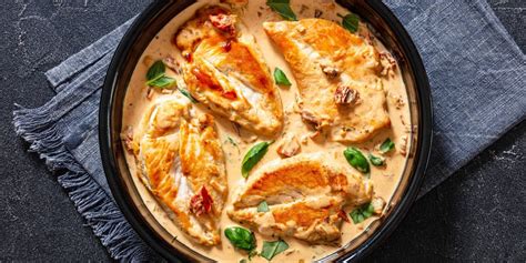 Recettes De Poulet En Sauce Faciles Et Rapides Marie Claire