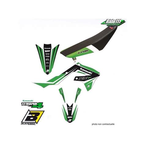 Kit déco ou Housse de selle BLACKBIRD DREAM 4 KAWASAKI 450 KX F