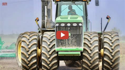 Bigtractorpower In The Field With Five Big John Deere Tractors